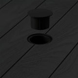 Mesa Auxiliar Rimax Barú Trendy Negro 75.3x73.5cm Cuadrado - MESAS AUXILIARES | Bylmo