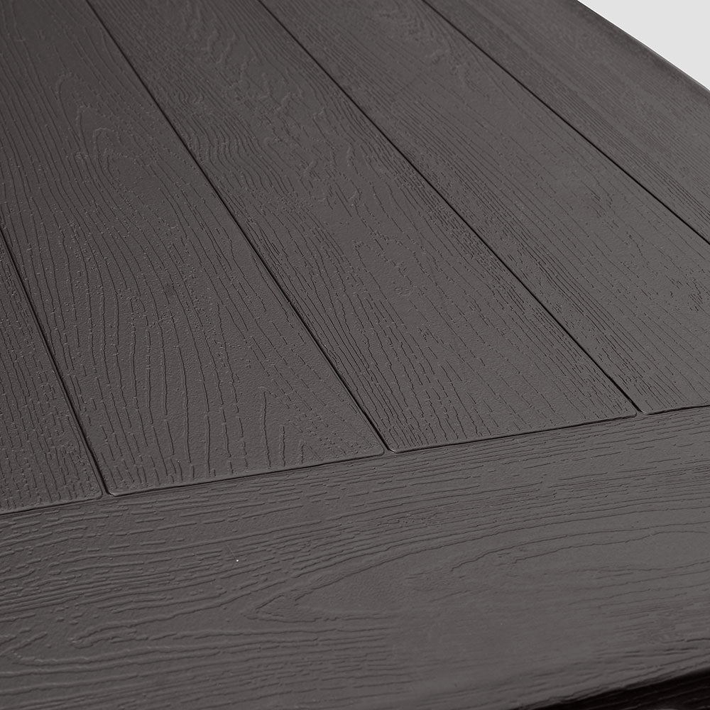 Mesa Banquetera Rimax Negro 180x74cm Rectangular - MESAS AUXILIARES | Bylmo