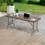 Mesa Banquetera Rimax Café 180x74cm Rectangular - MESAS AUXILIARES | Bylmo