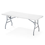 Mesa Banquetera Rimax Blanco 180x74cm Rectangular - MESAS AUXILIARES | Bylmo
