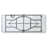 Mesa Banquetera Rimax Blanco 180x74cm Rectangular - MESAS AUXILIARES | Bylmo