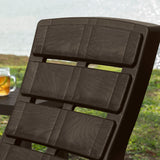 Silla Playera Rimax Barú Wengue 67.5x89.1cm con Apoya Brazos y con Espaldar - SILLAS DE EXTERIOR | Bylmo