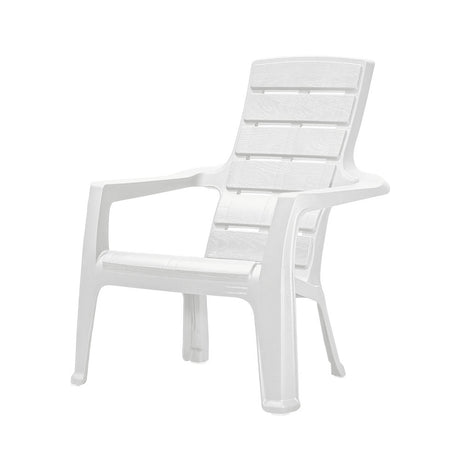Silla Playera Rimax Barú Blanco Arena 67.5x89.1cm con Apoya Brazos y con Espaldar - SILLAS DE EXTERIOR | Bylmo