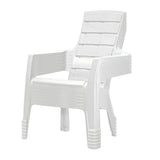 Silla Playera Rimax Barú Blanco Arena 67.5x89.1cm con Apoya Brazos y con Espaldar - SILLAS DE EXTERIOR | Bylmo
