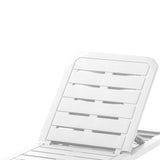 Cama Asoleadora Rimax Barú Blanco 57.5x29cm con Espaldar - SILLAS DE EXTERIOR | Bylmo