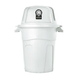Basurero Rimax Blanco 67x89.8cm de 100 Litros para Aprovechables con Tapa Abatible