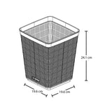 Papelera Rimax Verde Menta 19.6x24.1cm de 6 Litros para Papeles sin Tapa - BASUREROS Y PAPELERAS | Bylmo