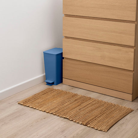 Basurero Rimax Slim Azul Petróleo 28x35cm de 8 Litros para Multiusos con Tapa De Pedal - BASUREROS Y PAPELERAS | Bylmo