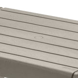 Mesa de Centro Rimax Barú Gris Cemento 77.7x38.4cm Rectangular - MESAS DE CENTRO | Bylmo