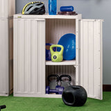 Armario de Aseo Rimax Home Almendra 67.6x85.5cm para Organizar con Dos Puertas - MUEBLES DE ASEO Y ROPAS | Bylmo