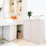 Armario de Aseo Rimax Home Almendra 67.6x85.5cm para Organizar con Dos Puertas - MUEBLES DE ASEO Y ROPAS | Bylmo