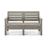 Sofá Rimax Barú Gris Cemento 131.4x74.6cm de Dos Puestos con Apoya Brazos - SOFAS Y POLTRONAS | Bylmo