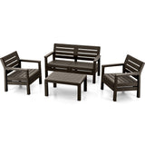 Sala Rimax Barú Wengue 131.4x74.6cm de Cuatro Puestos con Apoya Brazos - SOFAS Y POLTRONAS | Bylmo