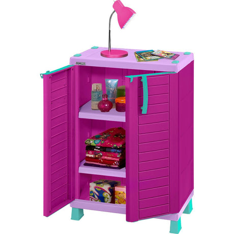 Cajonera Infantil Rimax Glam Morado 65x101cm de Tres Hileras sin Cajones
