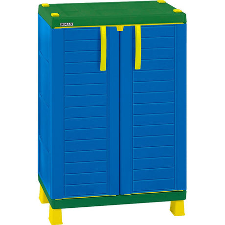 Cajonera Infantil Rimax Aventura Azul 65x101cm de Tres Hileras sin Cajones