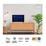 Televisor Kalley Negro 54.91x33.06cm de 24" Pulgadas Hd 768P - TELEVISORES | Bylmo