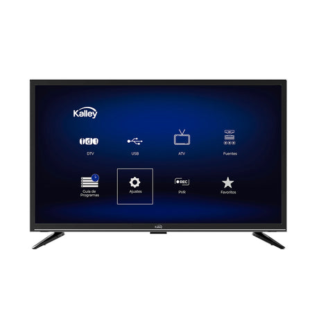 Televisor Kalley Negro 54.91x33.06cm de 24" Pulgadas Hd 768P - TELEVISORES | Bylmo