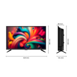 Televisor Kalley Negro 54.91x33.06cm de 24" Pulgadas Hd 768P - TELEVISORES | Bylmo