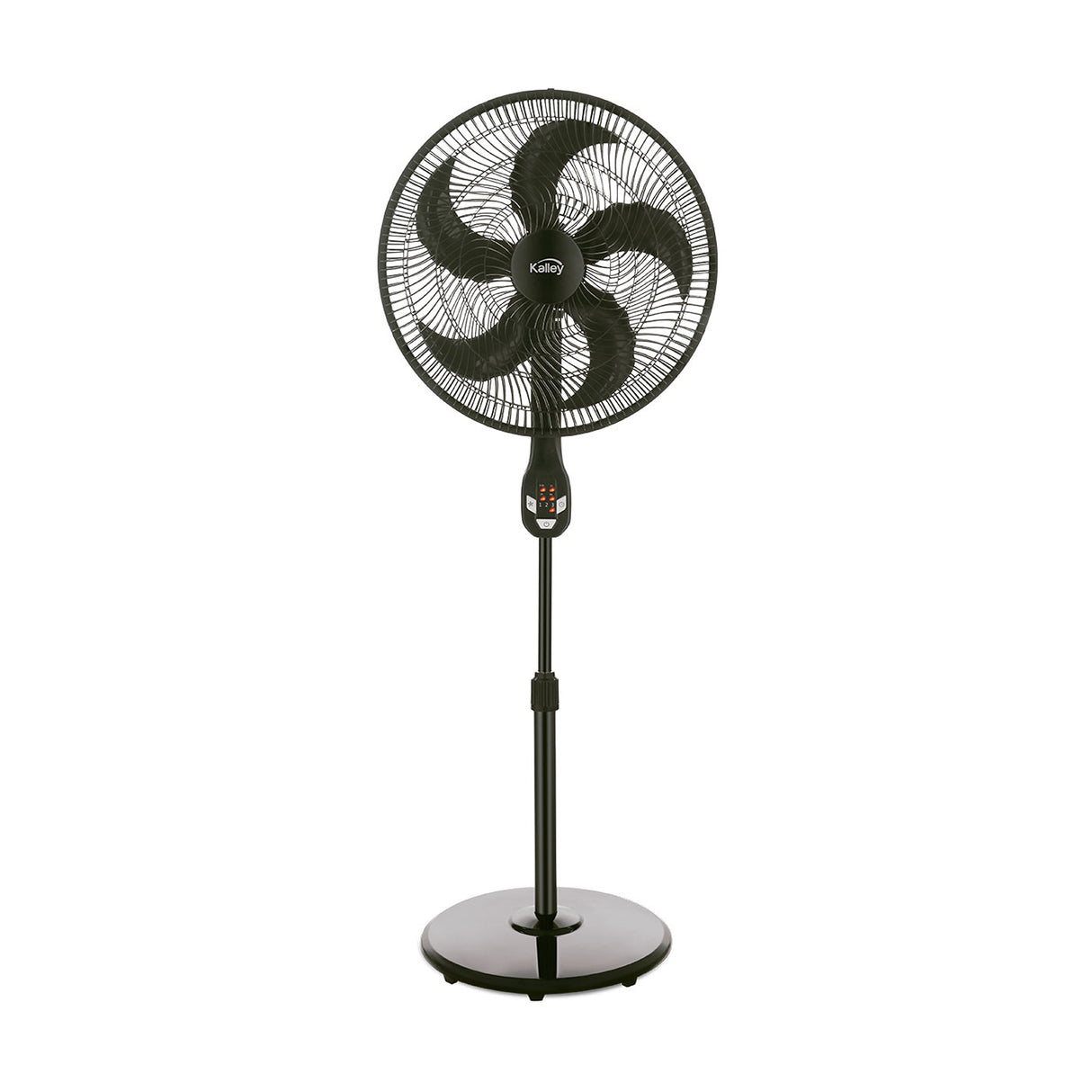 Ventilador Kalley Negro 51.8x141.7cm de 3 Velocidades con Temporizador - VENTILADORES | Bylmo