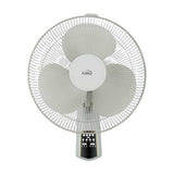 Ventilador de Pared Kalley Blanco 45.2x54cm de 3 Velocidades con Temporizador - VENTILADORES | Bylmo