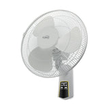 Ventilador de Pared Kalley Blanco 45.2x54cm de 3 Velocidades con Temporizador - VENTILADORES | Bylmo