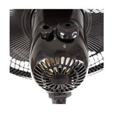 Ventilador de Piso Kalley Negro 42x94cm de 3 Velocidades y con Oscilación - VENTILADORES | Bylmo