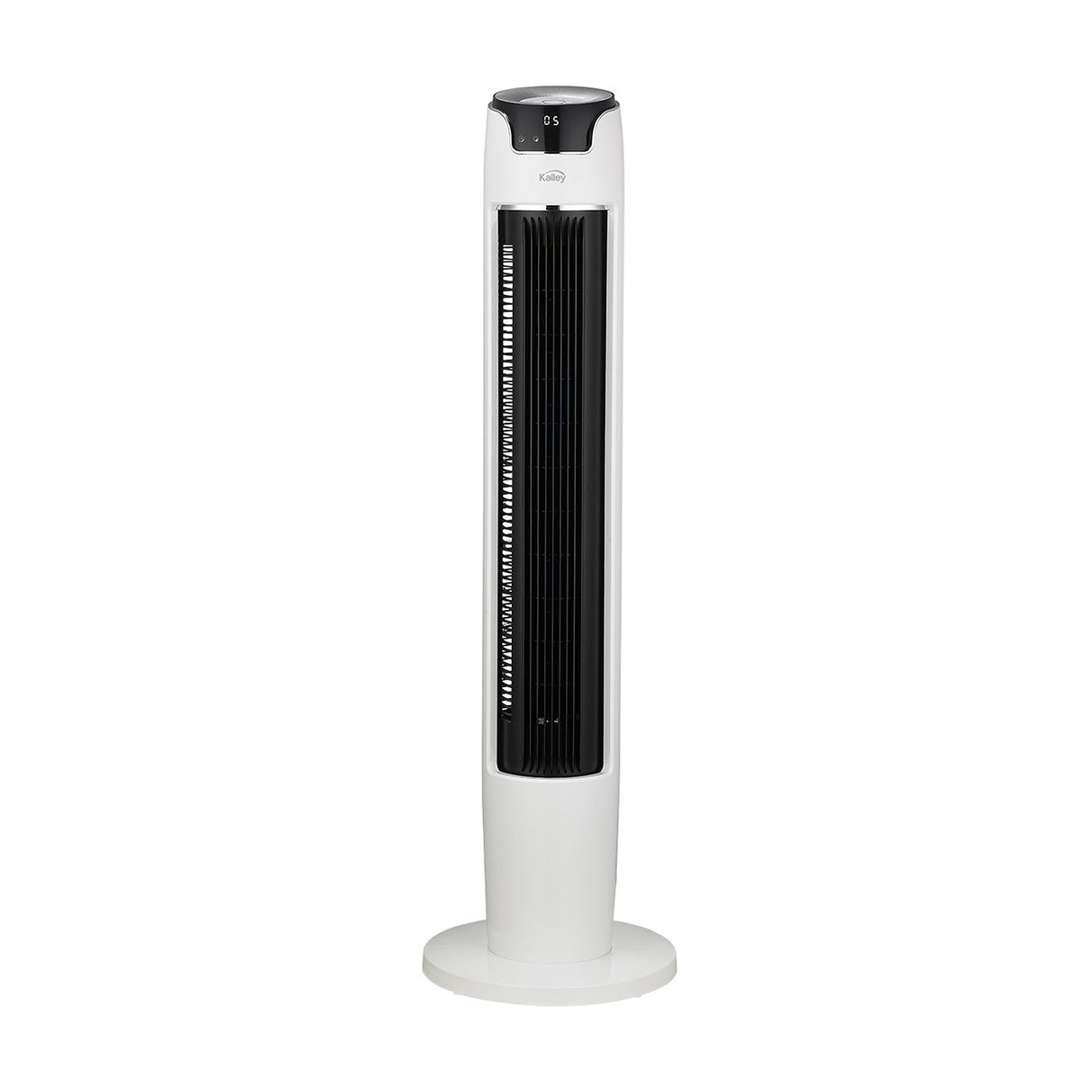 Ventilador de Torre Kalley Blanco y Negro 32.5x111.1cm de 6 Velocidades con Temporizador - VENTILADORES | Bylmo