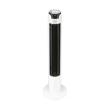 Ventilador de Torre Kalley Blanco y Negro 32.5x111.1cm de 6 Velocidades con Temporizador - VENTILADORES | Bylmo