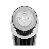 Ventilador de Torre Kalley Blanco y Negro 32.5x111.1cm de 6 Velocidades con Temporizador - VENTILADORES | Bylmo