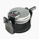 Waflera Kalley Gris y Negro 39.5x18cm con Un Puesto de Cocción - SANDUCHERAS Y WAFLERAS | Bylmo