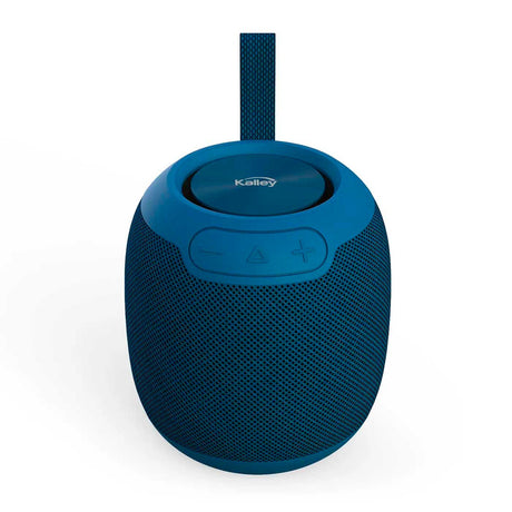Parlante Kalley Azul 9.53x10.3cm Portátil con Conexión Bluetooth - PARLANTES | Bylmo