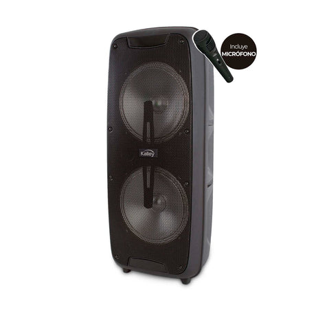Parlante Kalley Negro 24.4x57.5cm con Conexión Bluetooth