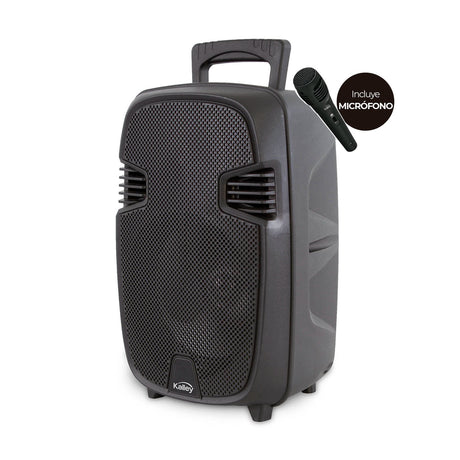 Parlante Kalley Negro 24.4x36.6cm Portátil con Conexión Bluetooth - PARLANTES | Bylmo