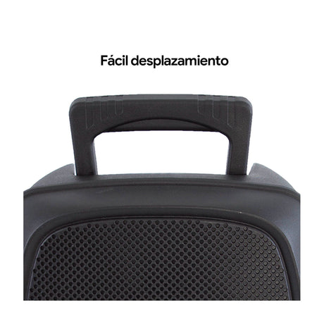 Parlante Kalley Negro 24.4x36.6cm Portátil con Conexión Bluetooth - PARLANTES | Bylmo
