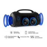 Parlante Kalley Negro 46.8x25.4cm Portátil con Conexión Bluetooth - PARLANTES | Bylmo