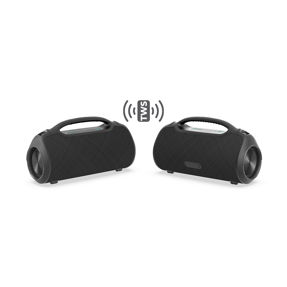 Parlante Kalley Negro 46.8x25.4cm Portátil con Conexión Bluetooth - PARLANTES | Bylmo