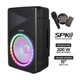 Parlante Kalley Negro 48.5x74.5cm con Conexión Bluetooth - PARLANTES | Bylmo