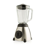Licuadora Kalley Gris y Negro 18.8x39.7cm de Cuatro Aspas para 1.5 Litros y Dos Velocidades - LICUADORAS Y PROCESADORES | Bylmo