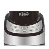 Licuadora Kalley Negro 9x22.3cm de Cuatro Aspas para 1.25 Litros y Seis Velocidades - LICUADORAS Y PROCESADORES | Bylmo
