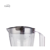 Licuadora Kalley Negro y Gris 22.5x38.7cm de Cuatro Aspas para 1.5 Litros y Cinco Velocidades - LICUADORAS Y PROCESADORES | Bylmo
