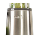 Kit Licuadora Personal Kalley Gris y Negro 15x34.3cm de Seis Aspas para 0.7 Litros y Una Velocidad - LICUADORAS Y PROCESADORES | Bylmo