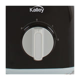 Licuadora Kalley Negro 19.6x36.7cm de Cuatro Aspas para 1.5 Litros y Dos Velocidades - LICUADORAS Y PROCESADORES | Bylmo
