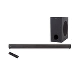 Set Barra de Sonido Kalley Negro 89x8.3cm con Conexión Bluetooth con Control Remoto y con Subwoofer - BARRAS DE SONIDO | Bylmo