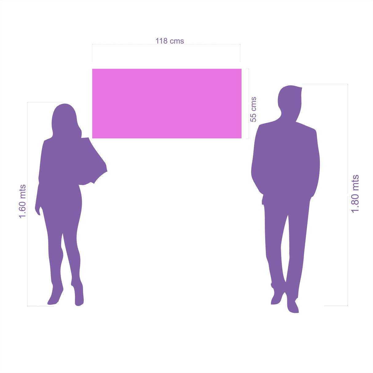 Cuadro decorativo Lienzo Abstracto Sereno 118x55cm - CUADROS | Bylmo