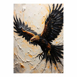 Cuadro decorativo Lienzo Ave de Fuego 43x60cm - CUADROS | Bylmo