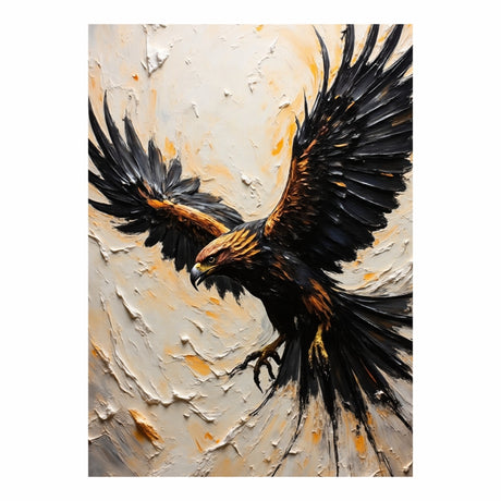 Cuadro decorativo Lienzo Ave de Fuego 43x60cm - CUADROS | Bylmo