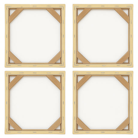 Cuadro decorativo Lienzo Minimalista Bicolor 34x34cm - CUADROS | Bylmo
