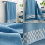 Toalla de Cuerpo Cannon Azul 70x140cm Fondo Entero Ultrasuave y Absorción Alta - TOALLAS | Bylmo