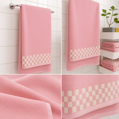Toalla de Cuerpo Cannon rosa 70x140cm Fondo Entero Ultrasuave y Absorción Alta - TOALLAS | Bylmo