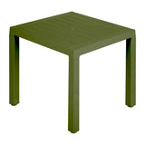Combo Comedor y 4 Sillas con Brazos Rimax Barú Verde Selva 75x73.5cm Cuadrado - COMEDORES | Bylmo